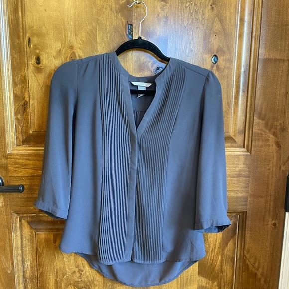 Grey/Purple button down - Picture 2 of 2